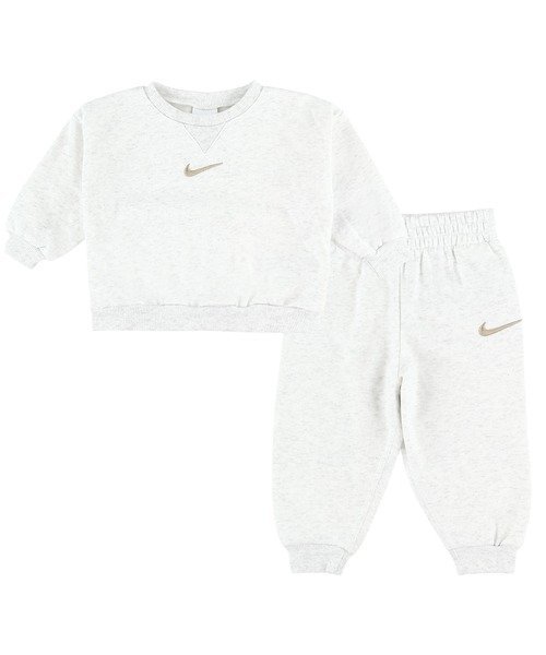 【ルーキー/ROOKIE / KIDS】のベビー(80-90cm) セット商品 NIKE(ナイキ) NKN ESSENTIAL FLEECE CREW SET インテリア・キッズ・メンズ・レディースファッション・服の通販 founy(ファニー) 　ファッション　Fashion　キッズファッション　Fashion for Kids　スウェット / スエット　Sweatshirt, Sweatwear　フィット　Fit, Slim Fit　ベビー　Baby, Babywear　ワンポイント　One Point, Statement Accent　OFF WHITE|ID: prp329100004729099 ipo3291000000034165008