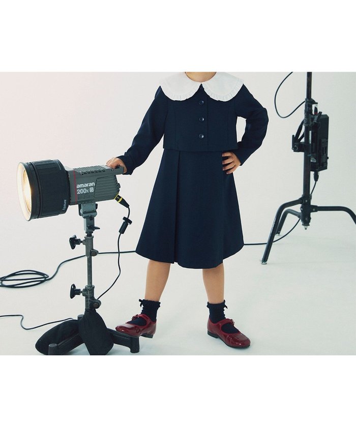 【ビーミングライフストアバイビームス/B:MING LIFE STORE by BEAMS / KIDS】のセレモニー BIG襟 ドッキング ワンピース (100~130cm) ビームスセレモニー2025 25SS フォーマル 卒入園 入学式 卒業式 ハレの日 卒園式 入園式 インテリア・キッズ・メンズ・レディースファッション・服の通販 founy(ファニー) https://founy.com/ ファッション Fashion キッズファッション Fashion for Kids ワンピース Dresses 2025年 2025 2025春夏・S/S Spring/Summer 2025 SS25 スタイリッシュ Stylish, Fashionable セレモニー Ceremony ドッキング Docking, Mixed Material フォーマル Formal, Dressy ボレロ Bolero, Short Cardigan 入学式 Entrance Ceremony 卒業式 Graduation Ceremony |ID: prp329100004729102 ipo3291000000034165014