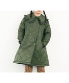 【ローリーズファーム/LOWRYS FARM / KIDS】のBIGカラーキルティングコート カーキ|ID: prp329100004729104 ipo3291000000034165021