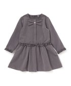【ベベ オンライン ストア/BEBE ONLINE STORE / KIDS】のリボンフリルAラインワンピース(95~150cm) ブラック系|ID: prp329100004729109 ipo3291000000034165037