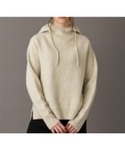 【ドレステリア/DRESSTERIOR】のカシミヤブレンドフードニット グレージュ|ID: prp329100004729115 ipo3291000000034644355