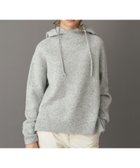 【ドレステリア/DRESSTERIOR】のカシミヤブレンドフードニット 人気、トレンドファッション・服の通販 founy(ファニー) ファッション Fashion レディースファッション Fashion for Women トップス・カットソー Cut & Sew Tops ニット Knit Tops & Sweaters スマート Smart, Elegant パターン Pattern, Design Print フロント Front, Front Design ホールガーメント WholeGarment, Seamless Knit thumbnail ライトグレー|ID: prp329100004729115 ipo3291000000035163995