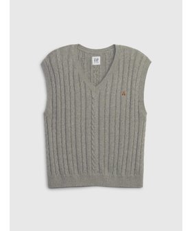【ギャップ/GAP / KIDS】のリラックス ケーブルニット セーターベスト (幼児) 人気、トレンドファッション・服の通販 founy(ファニー) ファッション Fashion キッズファッション Fashion for Kids ストレート Straight, Straight Cut セーター Sweater, Knitwear ノースリーブ Sleeveless, No-Sleeve フィット Fit, Slim Fit ベスト Vest, Waistcoat リラックス Relax, Relaxed Fit |ID:prp329100004729120