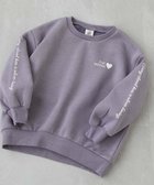 【デビロック/devirock / KIDS】のデビラボ ガールズ プリント ボリュームスリーブ 裏起毛トレーナー 25AW 人気、トレンドファッション・服の通販 founy(ファニー) ファッション Fashion キッズファッション Fashion for Kids シンプル Simple, Minimal スニーカー Sneakers, Trainers スリーブ Sleeve, Long Sleeve / Short Sleeve トレーナー Sweatshirt, Trainer プリント Print, Printed Pattern おすすめ Recommended / Our Picks 2025年 2025 2025-2026秋冬・A/W Autumn/Winter 2025–26 AW25–26 thumbnail 010-袖ロゴ-Gバイオレット|ID: prp329100004729124 ipo3291000000034731348