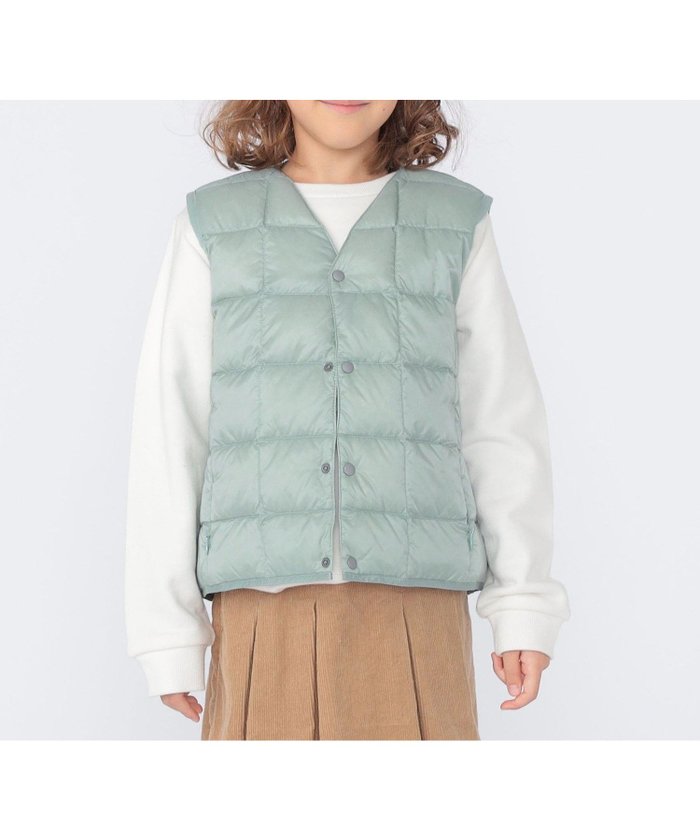 【シップス/SHIPS / KIDS】の【WEB限定】TAION 100~150cm / キッズ インナー ダウン ベスト インテリア・キッズ・メンズ・レディースファッション・服の通販 founy(ファニー) https://founy.com/ ファッション Fashion キッズファッション Fashion for Kids アウトドア Outdoor Clothing インナー Innerwear カットソー Cut and Sewn Top コンパクト Compact, Small Size コーティング Coating, Coated Finish ダウン Down, Puffer パーカー Hoodie, Parka フェザー Feather, Feather Detail ベスト Vest, Waistcoat ポケット Pocket, Pocket Detail 防寒 Cold Protection, Winter-Ready ラベンダー Lavender 旅行 Travel |ID: prp329100004729135 ipo3291000000034165136