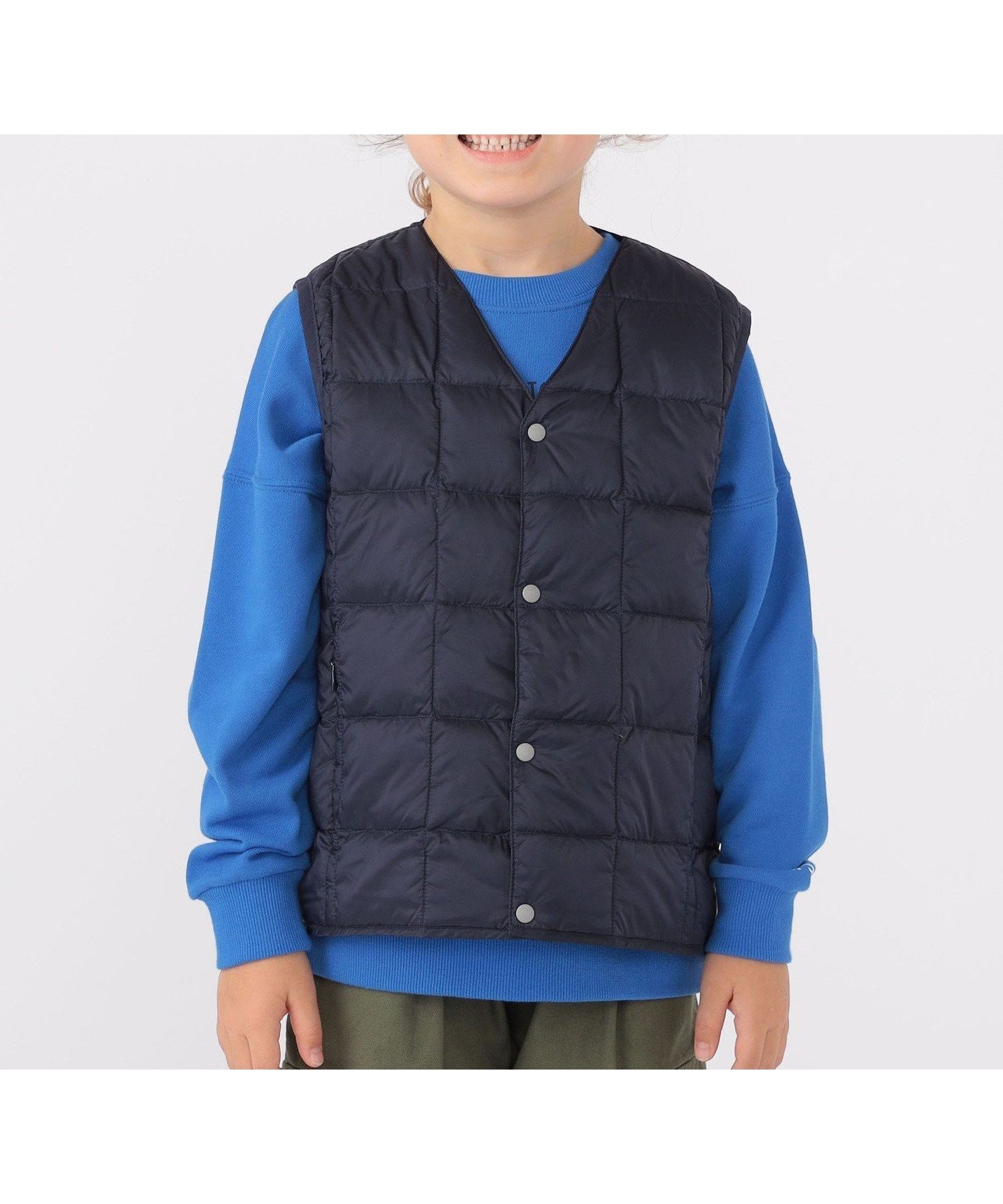 【シップス/SHIPS / KIDS】の【WEB限定】TAION 100~150cm / キッズ インナー ダウン ベスト インテリア・キッズ・メンズ・レディースファッション・服の通販 founy(ファニー) 　ファッション　Fashion　キッズファッション　Fashion for Kids　アウトドア　Outdoor Clothing　インナー　Innerwear　カットソー　Cut and Sewn Top　コンパクト　Compact, Small Size　コーティング　Coating, Coated Finish　ダウン　Down, Puffer　パーカー　Hoodie, Parka　フェザー　Feather, Feather Detail　ベスト　Vest, Waistcoat　ポケット　Pocket, Pocket Detail　防寒　Cold Protection, Winter-Ready　ラベンダー　Lavender　旅行　Travel　ネイビー|ID: prp329100004729135 ipo3291000000034165147