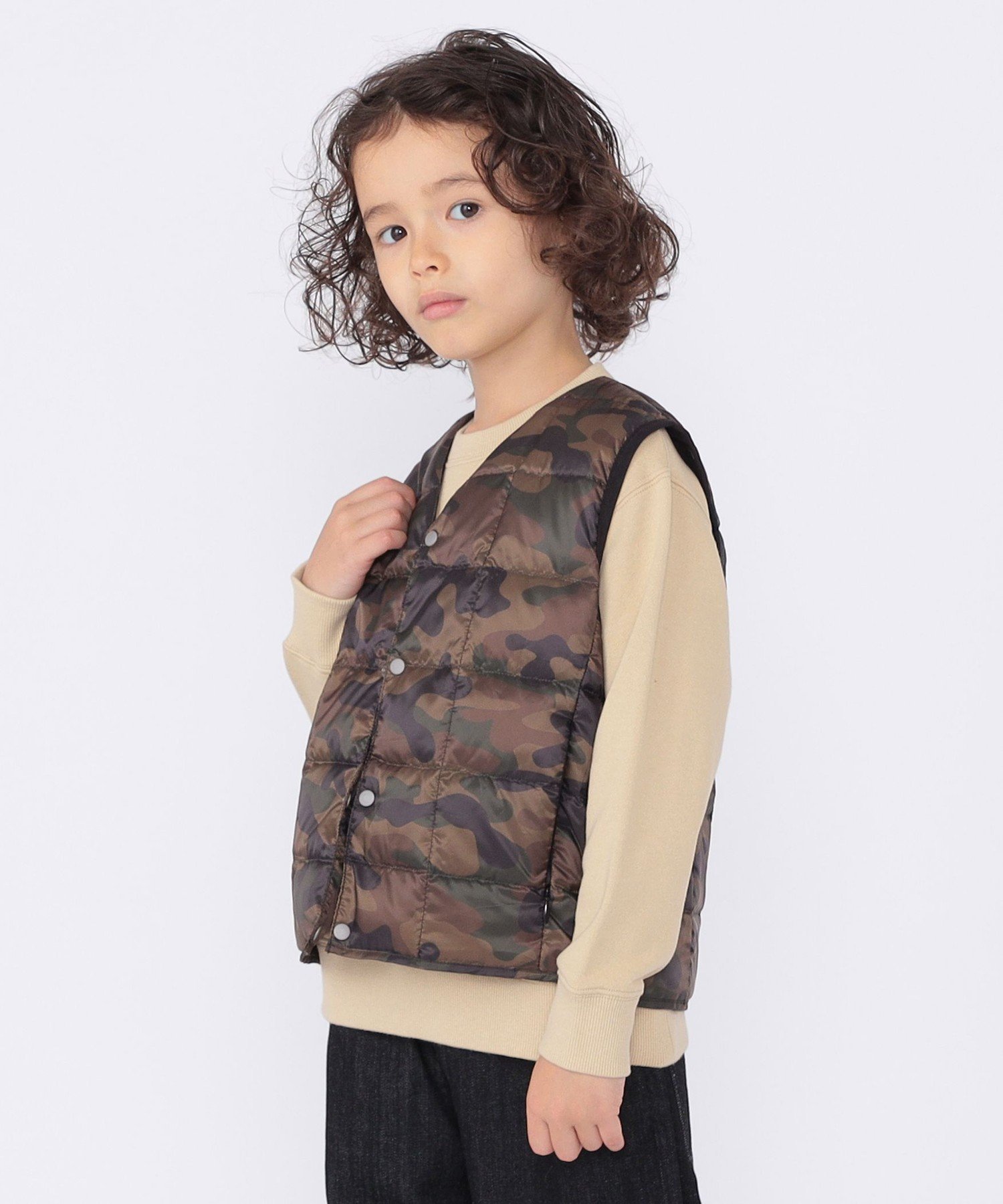 【シップス/SHIPS / KIDS】の【WEB限定】TAION 100~150cm / キッズ インナー ダウン ベスト インテリア・キッズ・メンズ・レディースファッション・服の通販 founy(ファニー) 　ファッション　Fashion　キッズファッション　Fashion for Kids　アウトドア　Outdoor Clothing　インナー　Innerwear　カットソー　Cut and Sewn Top　コンパクト　Compact, Small Size　コーティング　Coating, Coated Finish　ダウン　Down, Puffer　パーカー　Hoodie, Parka　フェザー　Feather, Feather Detail　ベスト　Vest, Waistcoat　ポケット　Pocket, Pocket Detail　防寒　Cold Protection, Winter-Ready　ラベンダー　Lavender　旅行　Travel　ダークオリーブ|ID: prp329100004729135 ipo3291000000034731670