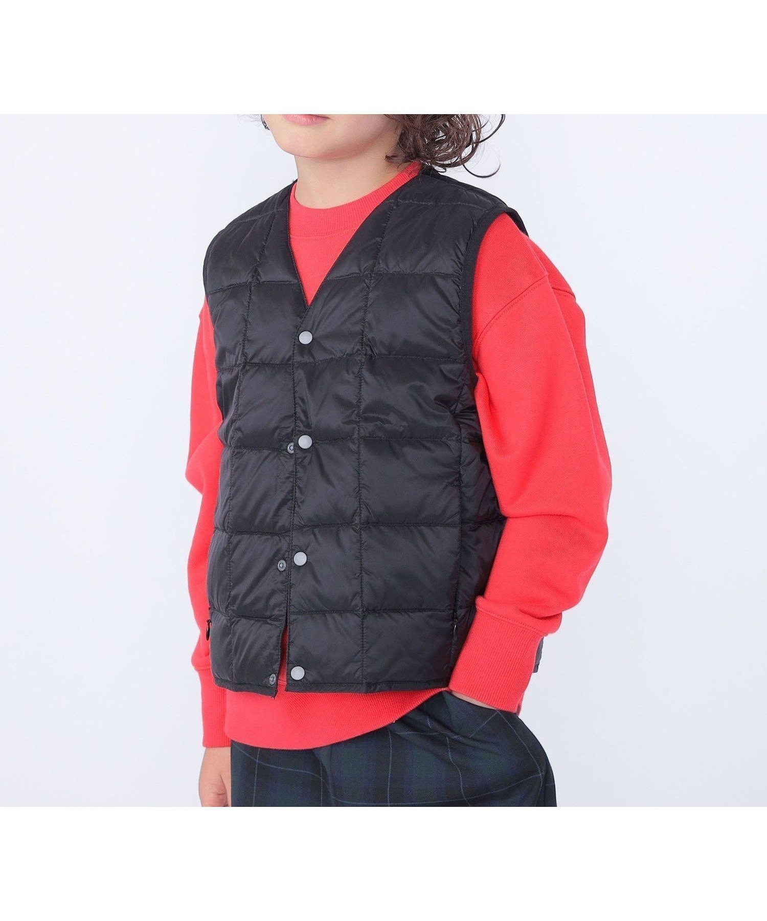 【シップス/SHIPS / KIDS】の【WEB限定】TAION 100~150cm / キッズ インナー ダウン ベスト インテリア・キッズ・メンズ・レディースファッション・服の通販 founy(ファニー) 　ファッション　Fashion　キッズファッション　Fashion for Kids　アウトドア　Outdoor Clothing　インナー　Innerwear　カットソー　Cut and Sewn Top　コンパクト　Compact, Small Size　コーティング　Coating, Coated Finish　ダウン　Down, Puffer　パーカー　Hoodie, Parka　フェザー　Feather, Feather Detail　ベスト　Vest, Waistcoat　ポケット　Pocket, Pocket Detail　防寒　Cold Protection, Winter-Ready　ラベンダー　Lavender　旅行　Travel　ブラック|ID: prp329100004729135 ipo3291000000034731672