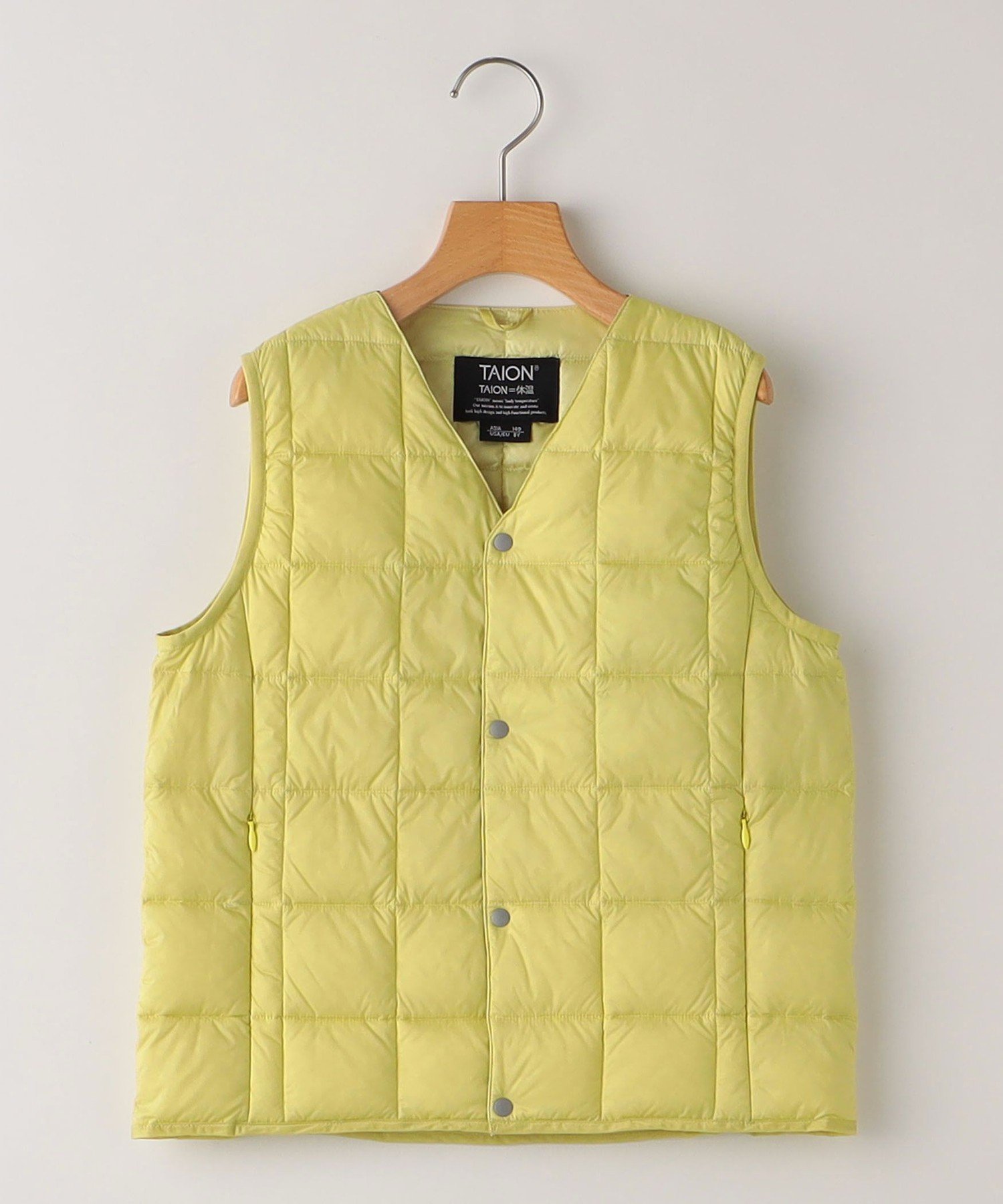 【シップス/SHIPS / KIDS】の【WEB限定】TAION 100~150cm / キッズ インナー ダウン ベスト インテリア・キッズ・メンズ・レディースファッション・服の通販 founy(ファニー) 　ファッション　Fashion　キッズファッション　Fashion for Kids　アウトドア　Outdoor Clothing　インナー　Innerwear　カットソー　Cut and Sewn Top　コンパクト　Compact, Small Size　コーティング　Coating, Coated Finish　ダウン　Down, Puffer　パーカー　Hoodie, Parka　フェザー　Feather, Feather Detail　ベスト　Vest, Waistcoat　ポケット　Pocket, Pocket Detail　防寒　Cold Protection, Winter-Ready　ラベンダー　Lavender　旅行　Travel　イエロー|ID: prp329100004729135 ipo3291000000034731678
