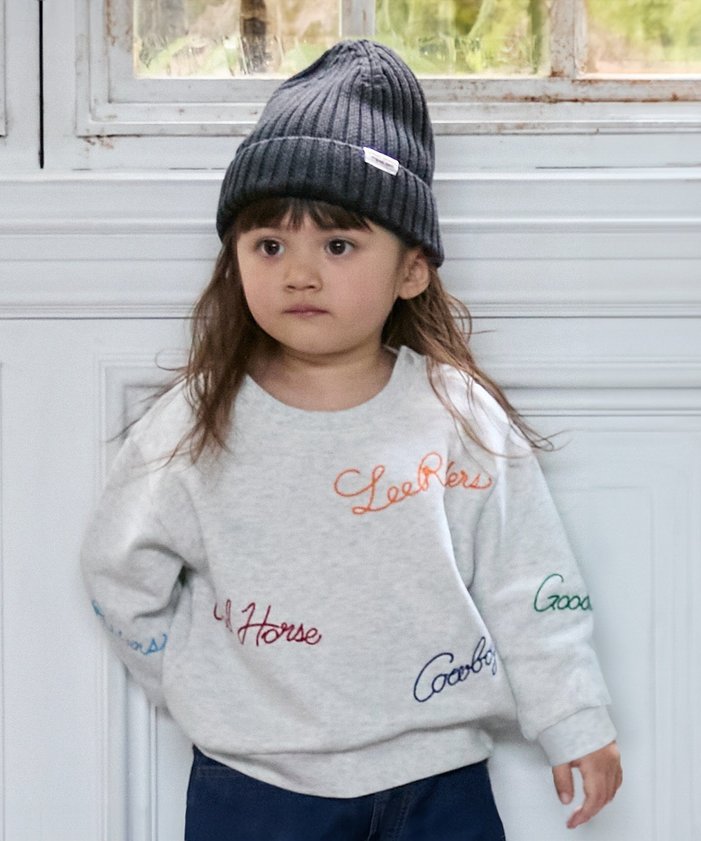 【ナルミヤ オンライン/NARUMIYA ONELINE / KIDS】の【Lee】ロゴ刺繍トレーナー インテリア・キッズ・メンズ・レディースファッション・服の通販 founy(ファニー) https://founy.com/ ファッション Fashion キッズファッション Fashion for Kids カラフル Colorful Design チェーン Chain, Chain Strap トレーナー Sweatshirt, Trainer ボトム Bottoms, Lower Wear ポケット Pocket, Pocket Detail |ID: prp329100004729140 ipo3291000000034165159