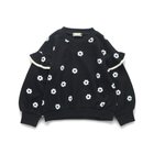 【ブランシェス/branshes / KIDS】の肩フリルトレーナー ブラック|ID: prp329100004729145 ipo3291000000034165184