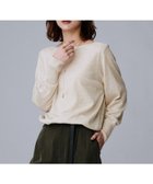 【アンタイトル/UNTITLED】の【アンサンブル可/薄手/オフィス】シルクウールカシミヤ ドルマンスリーブニット グレージュ|ID: prp329100004729146 ipo3291000000034673039