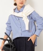 【ノーリーズ/NOLLEY'S】のウォッシャブル2WAYBasicレギュラーシャツ 人気、トレンドファッション・服の通販 founy(ファニー) ファッション Fashion レディースファッション Fashion for Women トップス・カットソー Cut & Sew Tops シャツ・ブラウス・オフィスカジュアル Elegant Blouses & Button-Ups インナー Innerwear ウォッシャブル Machine Washable カフス Cuff Design ストライプ Stripe, Striped Pattern 定番 Standard, Basic Item ブロード Broadcloth, Fine Cotton ベーシック Basic, Essential ボトム Bottoms, Lower Wear 羽織 Haori, Light Jacket 無地 Plain, Solid Color レギュラー Regular, Standard Fit ワンポイント One Point, Statement Accent おすすめ Recommended / Our Picks エレガント 上品 Elegant 2025年 2025 2025-2026秋冬・A/W Autumn/Winter 2025–26 AW25–26 thumbnail ブルー系1|ID: prp329100004729156 ipo3291000000035049962