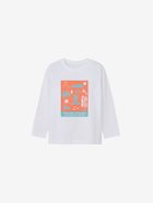 【ザ ノース フェイス/THE NORTH FACE / KIDS】の【公式】ロングスリーブシレトコトコティー(キッズ) ホワイト|ID: prp329100004729157 ipo3291000000034165232