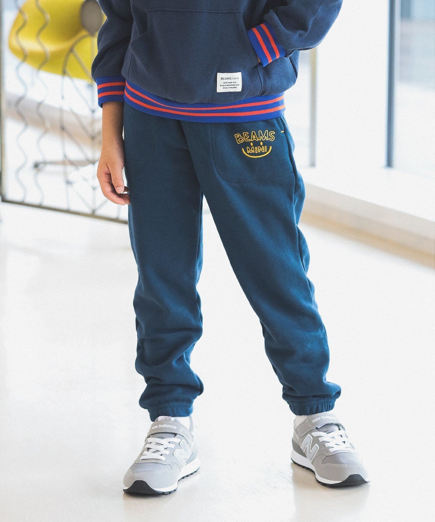 【ビームス ミニ/BEAMS mini / KIDS】のスマイル スウェットパンツ 2024FW (90~150cm) インテリア・キッズ・メンズ・レディースファッション・服の通販 founy(ファニー) 　ファッション　Fashion　キッズファッション　Fashion for Kids　ボトムス　Bottoms　スポーツ　Sports, Activewear　バランス　Balance, Style Balance　パーカー　Hoodie, Parka　ベーシック　Basic, Essential　リラックス　Relax, Relaxed Fit　NAVY|ID: prp329100004729252 ipo3291000000034165608