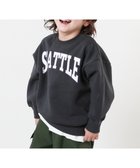 【デビロック/devirock / KIDS】のデビラボ プリント 裏起毛 BIGシルエットトレーナー トレーナー トップス 25AW 人気、トレンドファッション・服の通販 founy(ファニー) ファッション Fashion キッズファッション Fashion for Kids トップス・カットソー Cut & Sew Tops トレンド Trend, Trending Now トレーナー Sweatshirt, Trainer プリント Print, Printed Pattern おすすめ Recommended / Our Picks 2025年 2025 2025-2026秋冬・A/W Autumn/Winter 2025–26 AW25–26 thumbnail 001-ロゴ-スミクロ|ID: prp329100004729267 ipo3291000000034165671