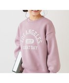 【デビロック/devirock / KIDS】のデビラボ プリント 裏起毛 BIGシルエットトレーナー トレーナー トップス 25AW 人気、トレンドファッション・服の通販 founy(ファニー) ファッション Fashion キッズファッション Fashion for Kids トップス・カットソー Cut & Sew Tops トレンド Trend, Trending Now トレーナー Sweatshirt, Trainer プリント Print, Printed Pattern おすすめ Recommended / Our Picks 2025年 2025 2025-2026秋冬・A/W Autumn/Winter 2025–26 AW25–26 thumbnail 002-ロゴ2-くすみピンク|ID: prp329100004729267 ipo3291000000034165672