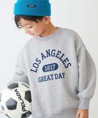 【デビロック/devirock / KIDS】のデビラボ プリント 裏起毛 BIGシルエットトレーナー トレーナー トップス 25AW 人気、トレンドファッション・服の通販 founy(ファニー) ファッション Fashion キッズファッション Fashion for Kids トップス・カットソー Cut & Sew Tops トレンド Trend, Trending Now トレーナー Sweatshirt, Trainer プリント Print, Printed Pattern おすすめ Recommended / Our Picks 2025年 2025 2025-2026秋冬・A/W Autumn/Winter 2025–26 AW25–26 thumbnail 003-ロゴ2-杢グレー|ID: prp329100004729267 ipo3291000000034165673