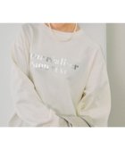 【グローバルワーク/GLOBAL WORK】の乾きやすいスウェットプリント長袖/286082 アイボリー箔プリント08|ID: prp329100004729294 ipo3291000000034259019