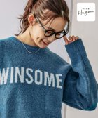 【グローバルワーク/GLOBAL WORK】のフワフワHugmeロゴプルオーバー/147156 人気、トレンドファッション・服の通販 founy(ファニー) ファッション Fashion レディースファッション Fashion for Women トップス・カットソー Cut & Sew Tops カジュアルプルオーバー・ニットトップス Pullovers & Knit Tops / Casual Pullovers おすすめ Recommended / Our Picks クラシカル Classical, Vintage-Inspired スウェット / スエット Sweatshirt, Sweatwear ボトム Bottoms, Lower Wear thumbnail ブルー*アイボリーカレッジ83|ID: prp329100004729302 ipo3291000000034506663