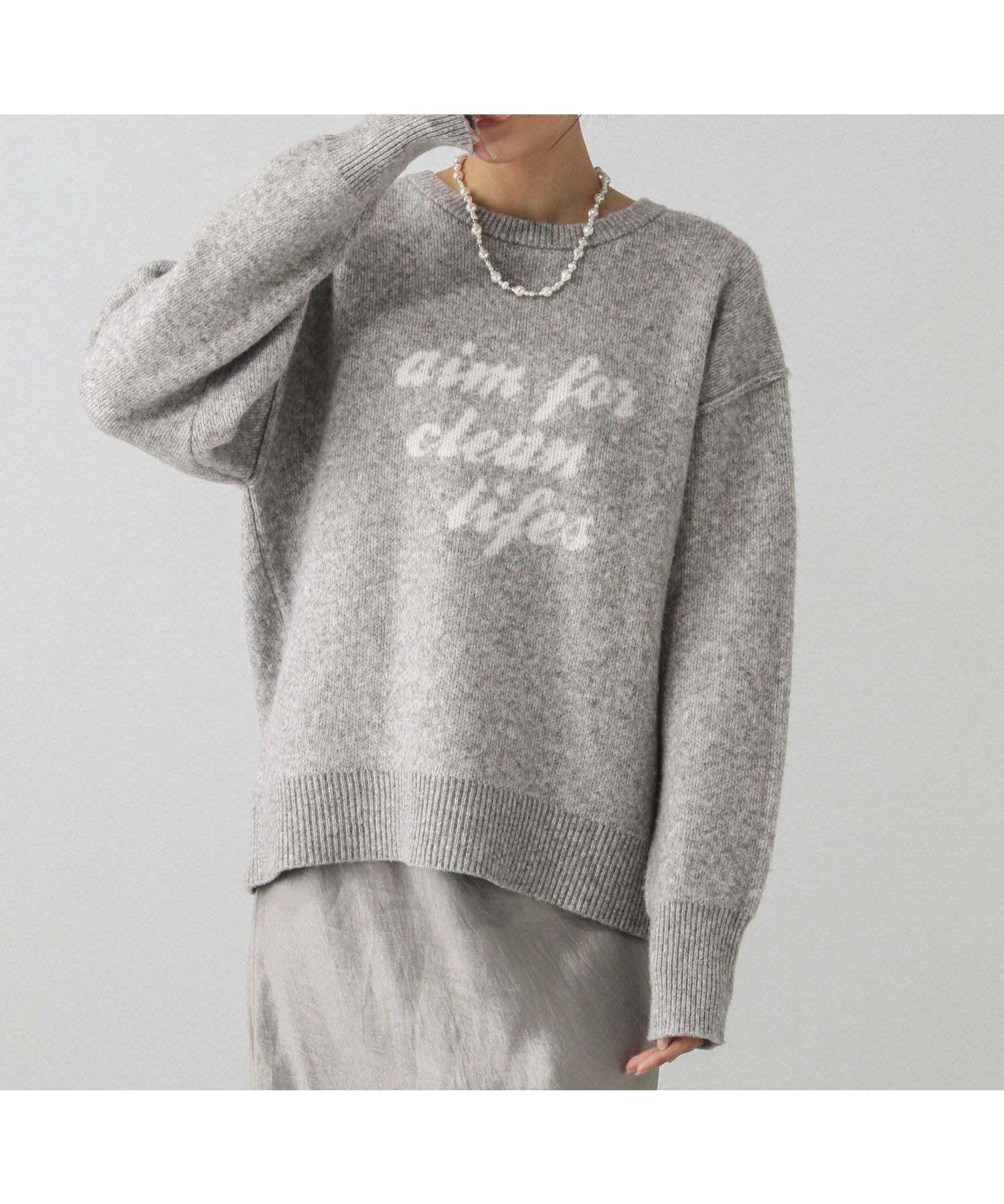 【グローバルワーク/GLOBAL WORK】のフワフワHugmeロゴプルオーバー/147156 インテリア・キッズ・メンズ・レディースファッション・服の通販 founy(ファニー) 　ファッション　Fashion　レディースファッション　Fashion for Women　トップス・カットソー　Cut & Sew Tops　カジュアルプルオーバー・ニットトップス　Pullovers & Knit Tops / Casual Pullovers　おすすめ　Recommended / Our Picks　クラシカル　Classical, Vintage-Inspired　スウェット / スエット　Sweatshirt, Sweatwear　ボトム　Bottoms, Lower Wear　ライトグレー*アイボリー11|ID: prp329100004729302 ipo3291000000034506665