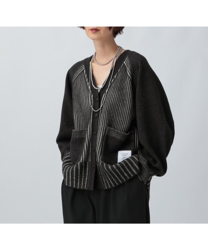 【レプシィム ローリーズファーム/LEPSIM LOWRYS FARM】の7ゲージリブVネックカーディガン インテリア・キッズ・メンズ・レディースファッション・服の通販 founy(ファニー) https://founy.com/ ファッション Fashion レディースファッション Fashion for Women トップス・カットソー Cut & Sew Tops カーディガン・羽織り Layered Style Cardigans Vネックトップス V-Neck Tops / V-Cut Neckline Shirts おすすめ Recommended / Our Picks アクセサリー Fashion Accessories カーディガン Cardigan, Knitwear トレンド Trend, Trending Now ロング Long, Long-Length ワイド Wide, Wide Fit 人気 Popular, Best Seller |ID: prp329100004729345 ipo3291000000034690361