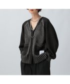 【レプシィム ローリーズファーム/LEPSIM LOWRYS FARM】の7ゲージリブVネックカーディガン ブラック09|ID: prp329100004729345 ipo3291000000034690362