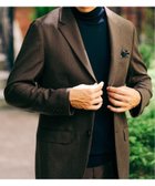 【エディフィス/EDIFICE / MEN】のSUPER 120 s ウールサキソニー 2ボタン ジャケット【セットアップ着用可能】 ブラウン|ID: prp329100004729405 ipo3291000000034351937