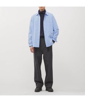 【マーガレット ハウエル/MARGARET HOWELL / MEN】のWOOL COTTON TWILL TROUSERS 人気、トレンドファッション・服の通販 founy(ファニー) ファッション Fashion メンズファッション Fashion for Men アクリル Acrylic Material センター Center, Center Line ツイル Twist, Twisted Detail フロント Front, Front Design マニッシュ Mannish, Boyish ループ Loop, Loop Knit ワイド Wide, Wide Fit ワーク Workwear, Utility Style |ID:prp329100004729431