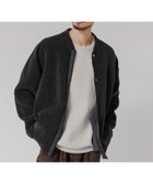 【アーバンリサーチ/URBAN RESEARCH / MEN】のモールニットカーディガン 人気、トレンドファッション・服の通販 founy(ファニー) ファッション Fashion メンズファッション Fashion for Men インナー Innerwear カットソー Cut and Sewn Top カーディガン Cardigan, Knitwear シンプル Simple, Minimal ダブル Double, Double-Breasted ドット Polka Dot, Dot Pattern 定番 Standard, Basic Item フェイス Face, Facial Design フラット Flat, Flat Shoes フロント Front, Front Design ブルゾン Blouson, Bomber Jacket ベルベット Velvet, Velvety ポケット Pocket, Pocket Detail A/W・秋冬 Autumn/Winter 冬 Winter / This Winter エレガント 上品 Elegant 2025年 2025 2025-2026秋冬・A/W Autumn/Winter 2025–26 AW25–26 thumbnail BLACK|ID: prp329100004729451 ipo3291000000034732889