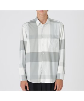【ブルーレーベル ブラックレーベル クレストブリッジ/BLUE LABEL BLACK LABEL CRESTBRIDGE / MEN】のトリコットクレストブリッジチェックシャツ 人気、トレンドファッション・服の通販 founy(ファニー) ファッション Fashion メンズファッション Fashion for Men ストレッチ Stretch, Stretchy Fabric トレンド Trend, Trending Now フィット Fit, Slim Fit プリント Print, Printed Pattern リラックス Relax, Relaxed Fit |ID:prp329100004729481