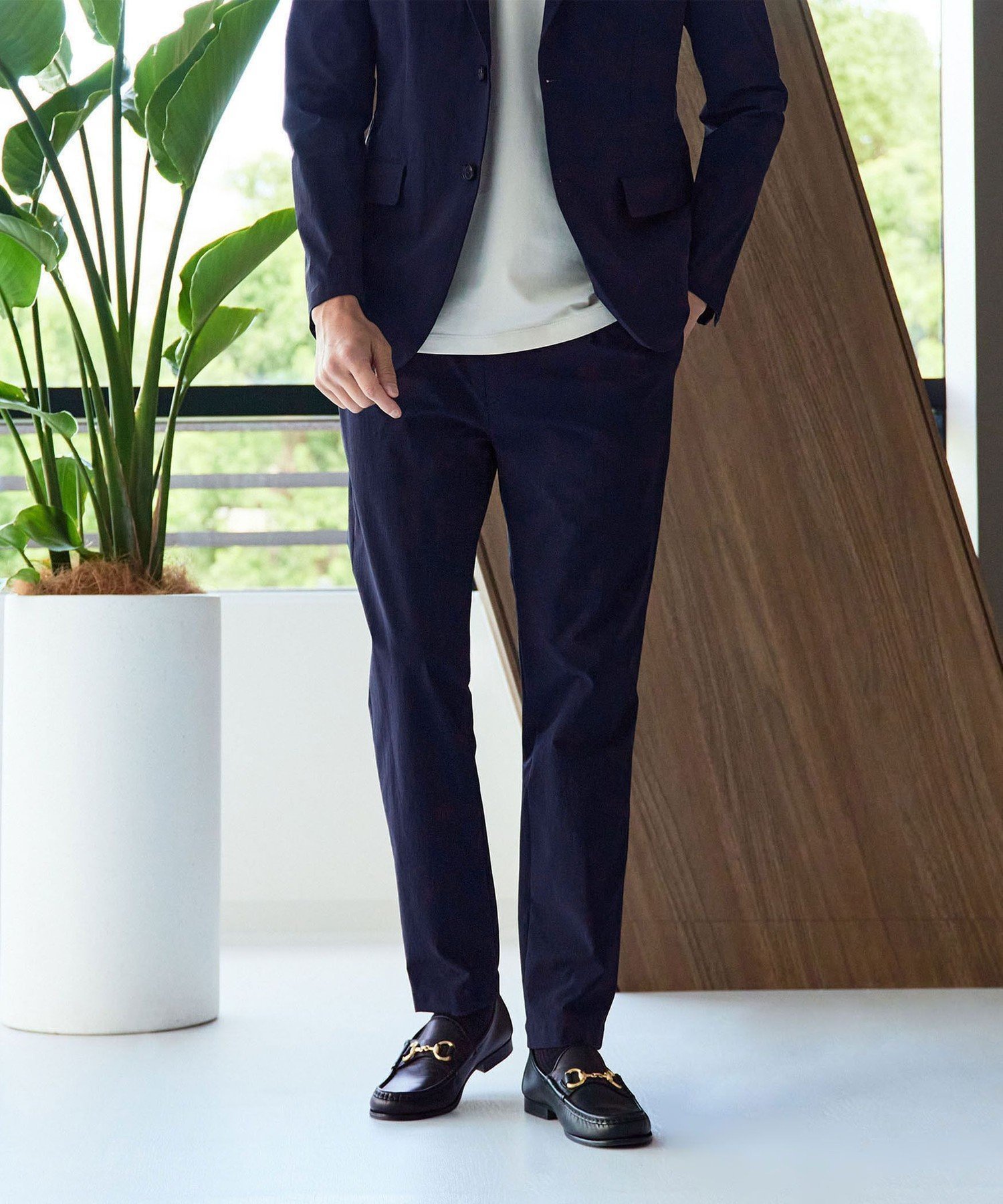 【ビューティ&ユース ユナイテッドアローズ/BEAUTY&YOUTH / UNITED ARROWS / MEN】の【WEB限定】 360°MASTER スマート イージーパンツ セットアップ対応 ストレッチ ウォッシャブル マルチ機能 インテリア・キッズ・メンズ・レディースファッション・服の通販 founy(ファニー) 　ファッション　Fashion　メンズファッション　Fashion for Men　ボトムス　Bottoms　ウォッシャブル　Machine Washable　春　Spring　ジャケット　Jacket, Outerwear　ストレッチ　Stretch, Stretchy Fabric　スマート　Smart, Elegant　セットアップ　Set-Up, Coordinated Outfit　テーパード　Tapered, Tapered Pants　定番　Standard, Basic Item　バルーン　Balloon, Balloon Silhouette　ポケット　Pocket, Pocket Detail　リラックス　Relax, Relaxed Fit　S/S・春夏　SS, Spring/Summer, Warm Season　おすすめ　Recommended / Our Picks　夏　Summer　NAVY|ID: prp329100004729492 ipo3291000000034198424