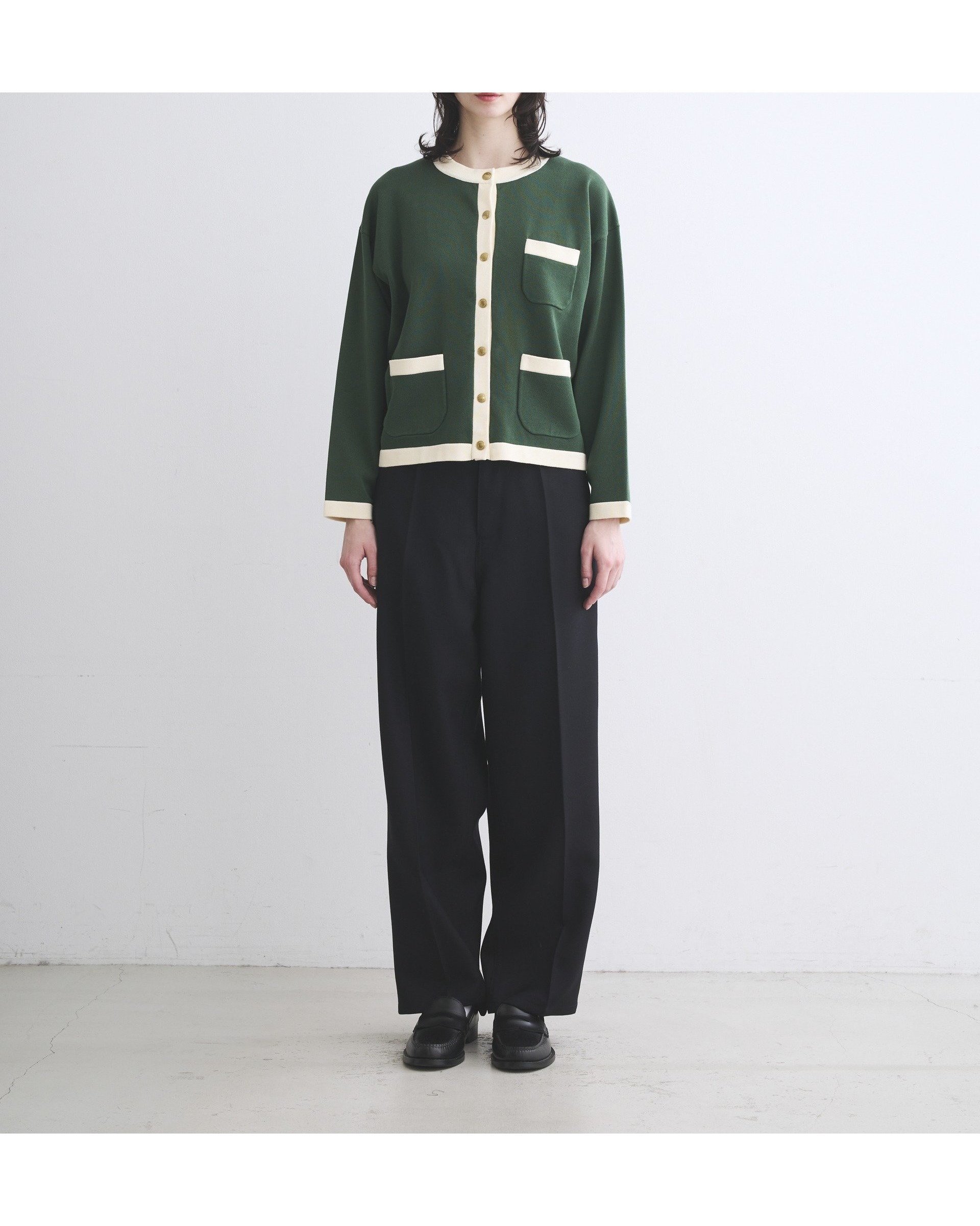 【トラディショナル ウェザーウェア/TWW / Traditional Weatherwear】のARKLEY KNIT インテリア・キッズ・メンズ・レディースファッション・服の通販 founy(ファニー) 　ファッション　Fashion　レディースファッション　Fashion for Women　トップス・カットソー　Cut & Sew Tops　ニット　Knit Tops & Sweaters　バランス　Balance, Style Balance　ブロック　Block, Solid Block Pattern　ハンターグリーン×ミルク|ID: prp329100004729513 ipo3291000000034239616