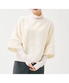 【アンタイトル/UNTITLED】の【きれいめ/体型カバー】ツイードドルマントップス ライトベージュ|ID: prp329100004730034 ipo3291000000034419480