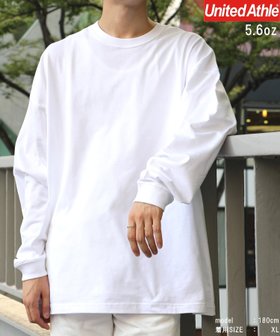 【セットアップセブン/SETUP7】のUNITED ATHLE/5.6オンス ビッグシルエットロングスリーブTEE 5509 人気、トレンドファッション・服の通販 founy(ファニー) ファッション Fashion レディースファッション Fashion for Women アクセサリー Fashion Accessories インナー Innerwear 春 Spring カットソー Cut and Sewn Top サンダル Sandals, Summer Shoes シンプル Simple, Minimal ジャケット Jacket, Outerwear スウェット / スエット Sweatshirt, Sweatwear セットアップ Set-Up, Coordinated Outfit ダウン Down, Puffer デニム Denim, Jeans Material トレンド Trend, Trending Now 定番 Standard, Basic Item ネックレス Necklace, Pendant Necklace 長袖 Long Sleeve, Full Sleeve ハーフ Half, Half-Length ビッグ Big, Oversized ベーシック Basic, Essential ポロシャツ Polo Shirt, Collared Tee 無地 Plain, Solid Color ロング Long, Long-Length ワイド Wide, Wide Fit 再入荷 Restock / Back in Stock おすすめ Recommended / Our Picks |ID:prp329100004730046