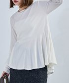 【ビーフラット/bflat】の【M-5L】ペプラムフレアトップス 長袖 ロングスリーブ カットソー ペプラム 人気、トレンドファッション・服の通販 founy(ファニー) ファッション Fashion レディースファッション Fashion for Women トップス・カットソー Cut & Sew Tops カットソー・ベーシックTシャツ Cut-and-Sewn Tops / Stretch Tees & Basics おすすめ Recommended / Our Picks カットソー Cut and Sewn Top ジャケット Jacket, Outerwear スラックス Slacks, Dress Pants スリーブ Sleeve, Long Sleeve / Short Sleeve デニム Denim, Jeans Material ビッグ Big, Oversized フェミニン Feminine, Girly フレア Flare, Flared ベーシック Basic, Essential ペプラム Peplum, Flared Hem ロング Long, Long-Length エレガント 上品 Elegant 楽ちん Easy Fit, Comfortable A/W・秋冬 Autumn/Winter 長袖 Long Sleeve, Full Sleeve thumbnail オフホワイト|ID: prp329100004730067 ipo3291000000034620996