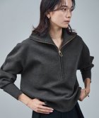 【サロン アダム エ ロペ/SALON adam et rope'】のハーフジップウールニットスウェットプルオーバー 人気、トレンドファッション・服の通販 founy(ファニー) ファッション Fashion レディースファッション Fashion for Women トップス・カットソー Cut & Sew Tops ニット Knit Tops & Sweaters レディースパーカー・カジュアルフーディー Casual Hoodies & Sweatshirts カジュアルプルオーバー・ニットトップス Pullovers & Knit Tops / Casual Pullovers スウェット・クルーネックトップス Sweatshirts & Crewnecks / Relaxed Fit Sweat Tops カーディガン Cardigan, Knitwear クロップド Cropped, Short Length スウェット / スエット Sweatshirt, Sweatwear スキッパー Skipper, Open Collar スタンド Stand Collar, Upright Stand スニーカー Sneakers, Trainers スラックス Slacks, Dress Pants デニム Denim, Jeans Material トレンド Trend, Trending Now ボトム Bottoms, Lower Wear ワイド Wide, Wide Fit A/W・秋冬 Autumn/Winter エレガント 上品 Elegant thumbnail グレー(07)|ID: prp329100004730068 ipo3291000000034534210