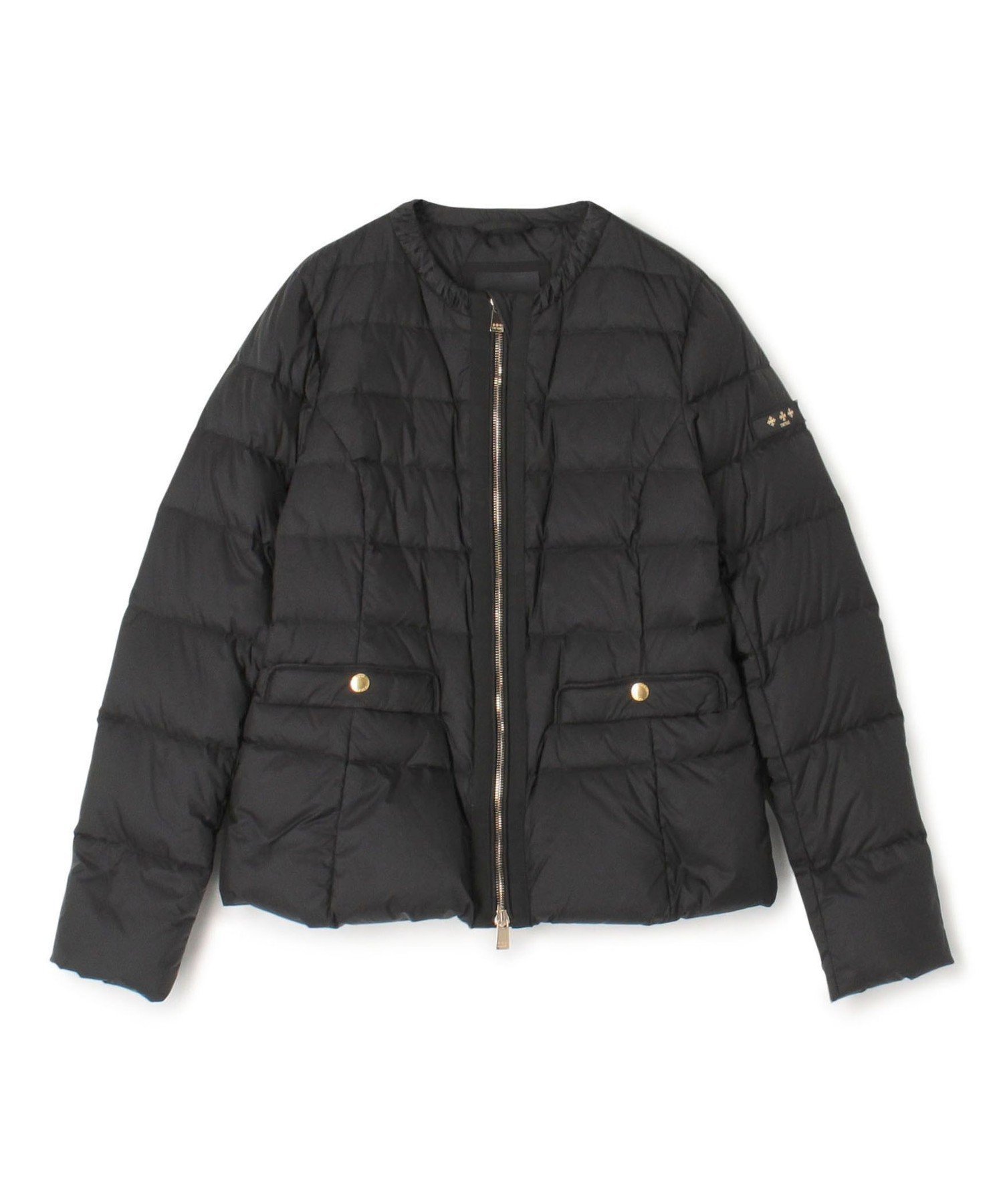 【トゥモローランド/TOMORROWLAND】の【別注】TATRAS GILDA ショートダウンジャケット 人気、トレンドファッション・服の通販 founy(ファニー) 　ファッション　Fashion　レディースファッション　Fashion for Women　アウター　Coat / Outerwear Collection　レディースジャケット・軽アウター　Jackets　おすすめ　Recommended / Our Picks　イタリア　Italy　ギャザー　Gathered, Ruffled　クラシック　Classic, Timeless Style　ショート　Short, Short Length　ジャケット　Jacket, Outerwear　スタイリッシュ　Stylish, Fashionable　ダウン　Down, Puffer　ドット　Polka Dot, Dot Pattern　フロント　Front, Front Design　ポケット　Pocket, Pocket Detail　ミラノ　Milano Style, Italian-Inspired　メタル　Metal, Metal Parts　別注　Limited Edition, Custom Order　 other-1|ID: prp329100004730075 ipo3291000000034169783