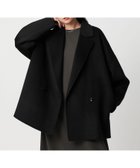 【ユナイテッドアローズ/UNITED ARROWS】のMARW UNITED ARROWS リバー ミドル丈 コート BLACK|ID:prp329100004730079