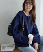 【ディスコート/Discoat】の【新色追加!/WEB限定】Wジップスポンディッシュクルーカーディガン ネイビー|ID: prp329100004730081 ipo3291000000034169822