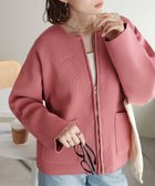 【ディスコート/Discoat】の【新色追加!/WEB限定】Wジップスポンディッシュクルーカーディガン ピンク|ID: prp329100004730081 ipo3291000000034169823