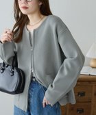 【ディスコート/Discoat】の【新色追加!/WEB限定】Wジップスポンディッシュクルーカーディガン グレー|ID: prp329100004730081 ipo3291000000034169831