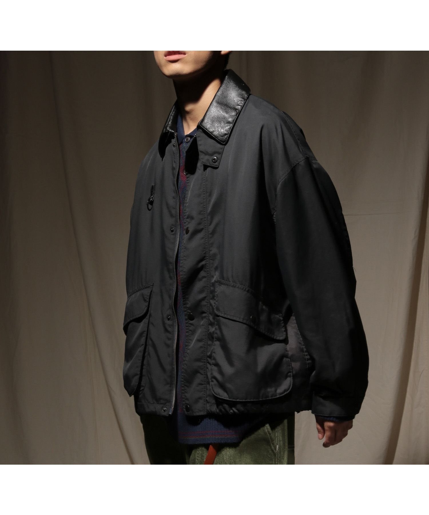 【ニコアンド/niko and / MEN】のライトハンティングブルゾン インテリア・キッズ・メンズ・レディースファッション・服の通販 founy(ファニー) 　ファッション　Fashion　メンズファッション　Fashion for Men　今季　This Season, Current Season　ジップ　Zip, Zipper　スラックス　Slacks, Dress Pants　デニム　Denim, Jeans Material　トレンド　Trend, Trending Now　フェイクレザー　Faux Leather, PU Leather　フラップ　Flap, Flap Pocket　フロント　Front, Front Design　ブルゾン　Blouson, Bomber Jacket　ポケット　Pocket, Pocket Detail　A/W・秋冬　Autumn/Winter　おすすめ　Recommended / Our Picks　2025年　2025　2025-2026秋冬・A/W　Autumn/Winter 2025–26 AW25–26　チャコール18|ID: prp329100004730098 ipo3291000000034169880