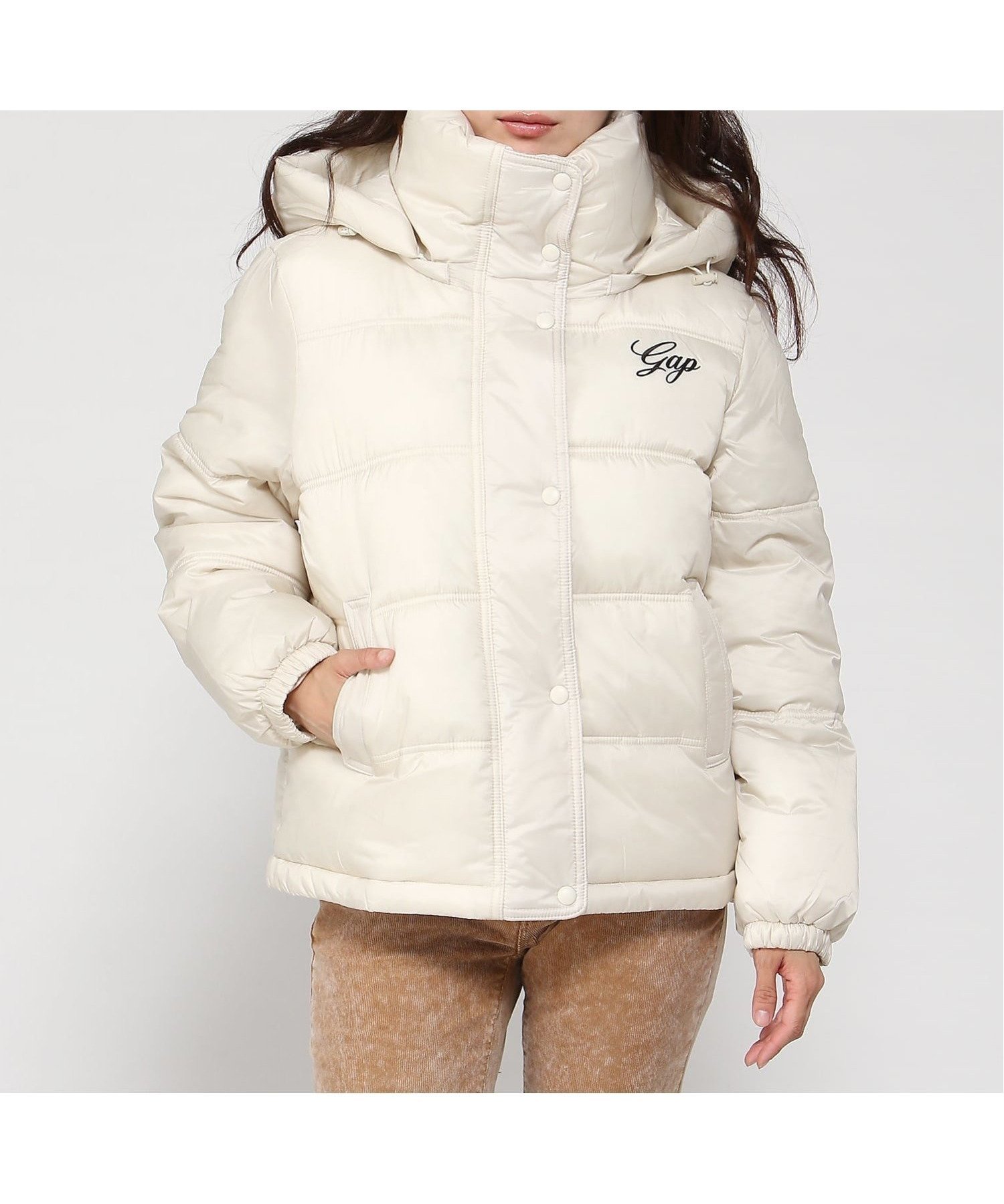 【ギャップ/GAP】のIE LOGO PRIMALOFT PUFFER インテリア・キッズ・メンズ・レディースファッション・服の通販 founy(ファニー) 　ファッション　Fashion　レディースファッション　Fashion for Women　キルティング　Quilted, Quilting　ジャケット　Jacket, Outerwear　フォルム　Silhouette, Form　冬　Winter / This Winter　CHINO|ID: prp329100004730137 ipo3291000000034359702