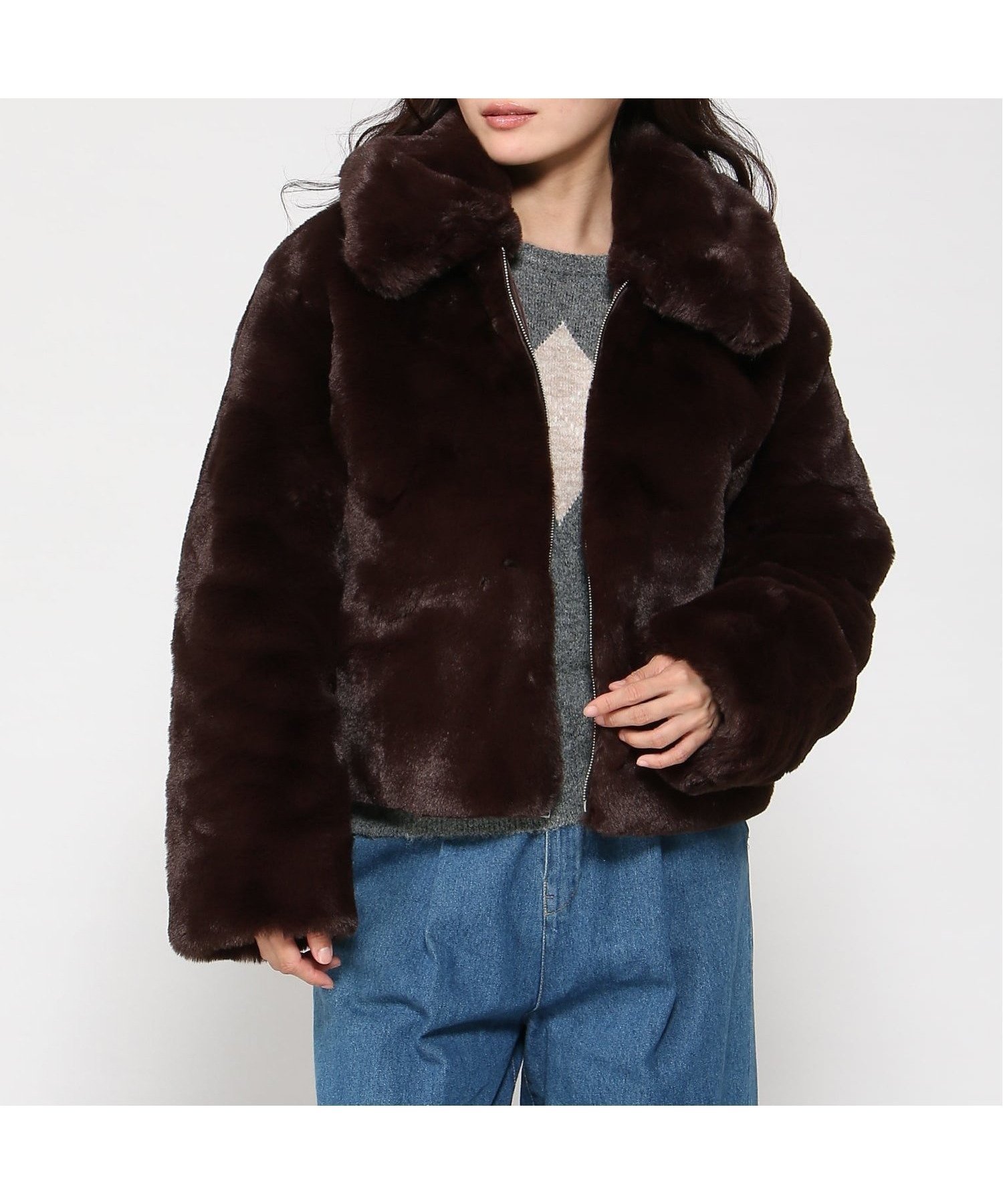 【ギャップ/GAP】のリサイクル リラックスフィット フェイクファージャケット 人気、トレンドファッション・服の通販 founy(ファニー) 　ファッション　Fashion　レディースファッション　Fashion for Women　アウター　Coat / Outerwear Collection　レディースジャケット・軽アウター　Jackets　ショルダー　Shoulder, Shoulder Strap　ストレート　Straight, Straight Cut　ドロップ　Drop Shoulder, Dropped Style　フィット　Fit, Slim Fit　フェイクファー　Faux Fur, Imitation Fur　フロント　Front, Front Design　リラックス　Relax, Relaxed Fit　長袖　Long Sleeve, Full Sleeve　 other-1|ID: prp329100004730141 ipo3291000000034245937