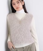 【インディヴィ/INDIVI】のフェザーモールニットベスト 人気、トレンドファッション・服の通販 founy(ファニー) ファッション Fashion レディースファッション Fashion for Women アウター Coat / Outerwear Collection トップス・カットソー Cut & Sew Tops ニット Knit Tops & Sweaters ベスト&ジレ / 重ね着スタイル Vests & Gilets 9月号 September Issue おすすめ Recommended / Our Picks ウォーム Warm Fabric コンパクト Compact, Small Size シンプル Simple, Minimal スマート Smart, Elegant トレンド Trend, Trending Now フェザー Feather, Feather Detail ブライト Bright, Shiny エレガント 上品 Elegant thumbnail グレージュ|ID: prp329100004730142 ipo3291000000034170071