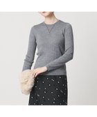 【ユナイテッドアローズ/UNITED ARROWS】のリブ クルーネック ニット 人気、トレンドファッション・服の通販 founy(ファニー) ファッション Fashion レディースファッション Fashion for Women トップス・カットソー Cut & Sew Tops ニット Knit Tops & Sweaters おすすめ Recommended / Our Picks コンパクト Compact, Small Size シルク Silk, 100% Silk シンプル Simple, Minimal フィット Fit, Slim Fit ベスト Vest, Waistcoat thumbnail MD.GRAY|ID: prp329100004730148 ipo3291000000034862760