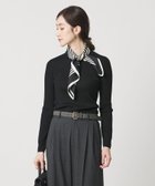 【ユナイテッドアローズ/UNITED ARROWS】のリブ クルーネック ニット 人気、トレンドファッション・服の通販 founy(ファニー) ファッション Fashion レディースファッション Fashion for Women トップス・カットソー Cut & Sew Tops ニット Knit Tops & Sweaters おすすめ Recommended / Our Picks コンパクト Compact, Small Size シルク Silk, 100% Silk シンプル Simple, Minimal フィット Fit, Slim Fit ベスト Vest, Waistcoat thumbnail BLACK|ID: prp329100004730148 ipo3291000000034862762