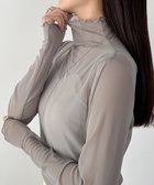 【アウトフィッター ラボ/Outfitter lab】の【ベストセラー/全20色展開】メロウハイネックシアーインナートップス 人気、トレンドファッション・服の通販 founy(ファニー) ファッション Fashion レディースファッション Fashion for Women アウター Coat / Outerwear Collection トップス・カットソー Cut & Sew Tops ベスト&ジレ / 重ね着スタイル Vests & Gilets インナー Innerwear カーディガン Cardigan, Knitwear キャミソール Camisole, Spaghetti Strap Top キャミワンピース Cami Dress, Slip Dress シアー Sheer, See-Through シンプル Simple, Minimal ジャケット Jacket, Outerwear スウェット / スエット Sweatshirt, Sweatwear チューブ Tube, Tube Top トレンド Trend, Trending Now 定番 Standard, Basic Item 長袖 Long Sleeve, Full Sleeve ビスチェ Bustier, Corset Top フリル Frill, Ruffle ベスト Vest, Waistcoat A/W・秋冬 Autumn/Winter S/S・春夏 SS, Spring/Summer, Warm Season プチプライス・低価格 Affordable / Budget Price おすすめ Recommended / Our Picks 夏 Summer エレガント 上品 Elegant ビジネス 仕事 通勤 Business / Work / Commuting thumbnail ライトグレー|ID: prp329100004730149 ipo3291000000034833759