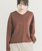 【アイテムズアーバンリサーチ/ITEMS URBAN RESEARCH】のポンチVネックカットソー BRN|ID: prp329100004730170 ipo3291000000034244727